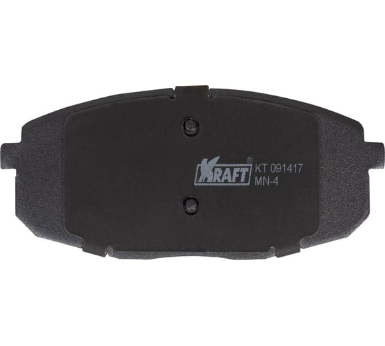 Колодки дисковые передние (с антишумовой накладкой) Kia Ceed (06-) KRAFT KT 091417