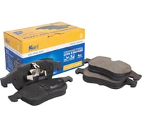 Колодки дисковые передние (с антишумовой накладкой) Renault Duster (10-) KRAFT KT 091419