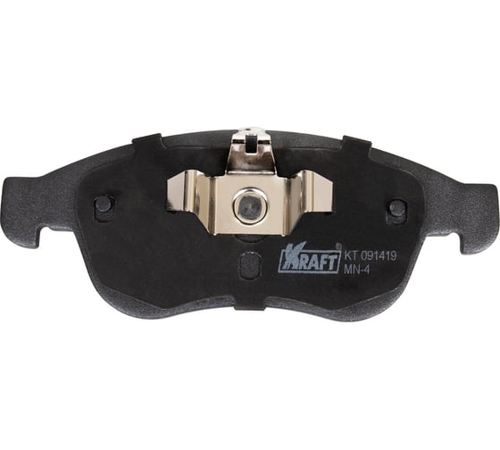 Колодки дисковые передние (с антишумовой накладкой) Renault Duster (10-) KRAFT KT 091419