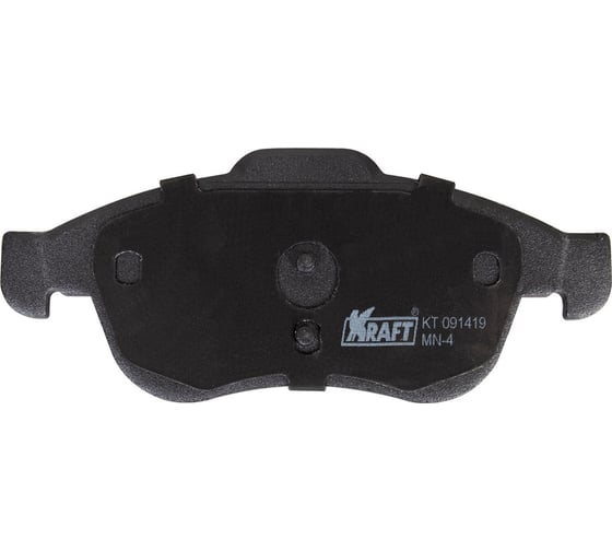 Колодки дисковые передние (с антишумовой накладкой) Renault Duster (10-) KRAFT KT 091419