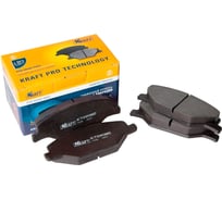 Колодки дисковые передние Volkswagen Polo (09-), Golf IV (97-05) / Skoda Octavia (96-10) KRAFT KT 091380