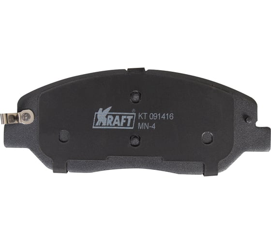 Колодки дисковые передние (с антишумовой накладкой) Hyundai Santa Fe II (06-) KRAFT KT 091416
