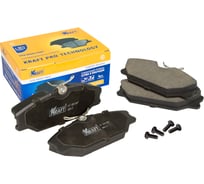 Колодки дисковые передние (с антишумовой накладкой) Renault Clio II (00-), Laguna I (93-01), Megane I (95-04), Scenic I (99-03) KRAFT KT 091397
