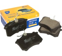 Колодки дисковые задние (с антишумовой накладкой) Audi A4 (97-05), A6 (99-02) / VW Golf (85-05), Jetta (85-99), Passat (90-93) KRAFT KT 091387