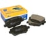 Колодки дисковые задние (с антишумовой накладкой) Ford Galaxy (06-), Focus II (04-), Mondeo (07-) / Volvo S80 (08-), XC70 (07-) KRAFT KT 091407 1