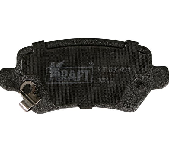 Колодки дисковые задние (с антишумовой накладкой) Opel Astra G (98-09), Astra H (04-), Meriva (04-), Zafira (99-) KRAFT KT 091404