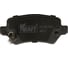Колодки дисковые задние (с антишумовой накладкой) Opel Astra G (98-09), Astra H (04-), Meriva (04-), Zafira (99-) KRAFT KT 091404 2