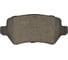 Колодки дисковые задние (с антишумовой накладкой) Opel Astra G (98-09), Astra H (04-), Meriva (04-), Zafira (99-) KRAFT KT 091404 3