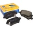Колодки дисковые задние (с антишумовой накладкой) Opel Astra G (98-09), Astra H (04-), Meriva (04-), Zafira (99-) KRAFT KT 091404 1