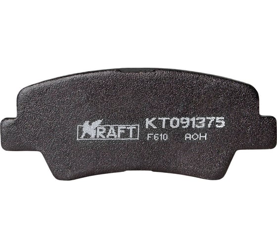 Колодки дисковые задние Hyundai Solaris / Kia Rio III 1.4-1.6 (10-) KRAFT KT 091375