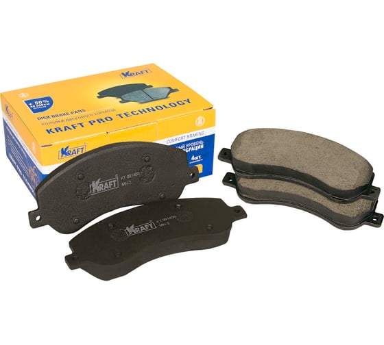 Колодки дисковые передние Ford Transit (06-) / VW Amarok (10-) KRAFT KT 091408 1