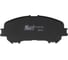 Колодки дисковые передние Nissan Qashqai (14-) KRAFT KT 091456 2