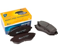 Колодки дисковые передние Chevrolet Aveo / Daewoo Kalos (02-) KRAFT KT 091376