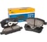 Колодки дисковые задние Mitsubishi Lancer IX-X (03-), Outlander (03-) KRAFT KT 091459 1