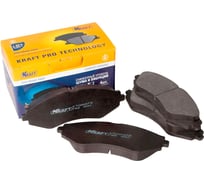 Колодки дисковые передние Chevrolet Lacetti / Daewoo Nubira, Leganza 1.6-2.0 (97-) KRAFT KT 091373