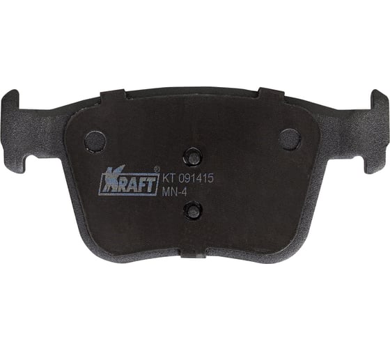 Колодки дисковые задние (с антишумовой накладкой) Skoda Rapid (12-) KRAFT KT 091415