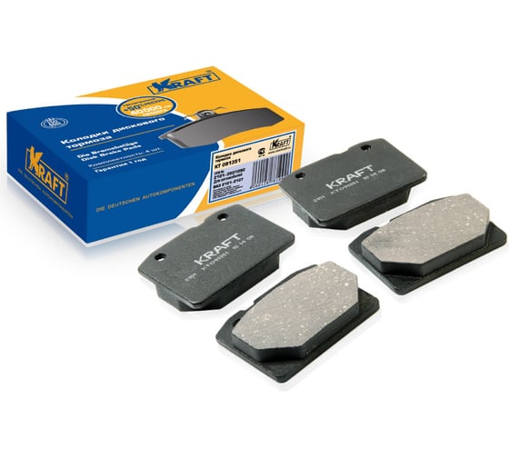 Колодки дисковые передние ВАЗ 2101 KRAFT KT 091351
