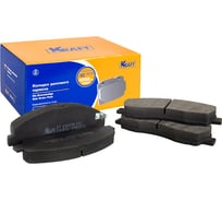 Колодки дисковые задние ГАЗель Next 4.6т KRAFT KT 091458