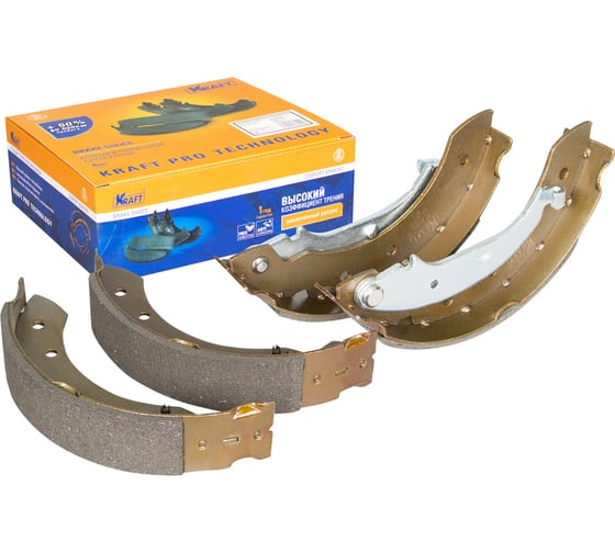 Колодки тормозные барабанные Renault Logan / Sandero/ Clio II (98-) KRAFT KT 091502 1