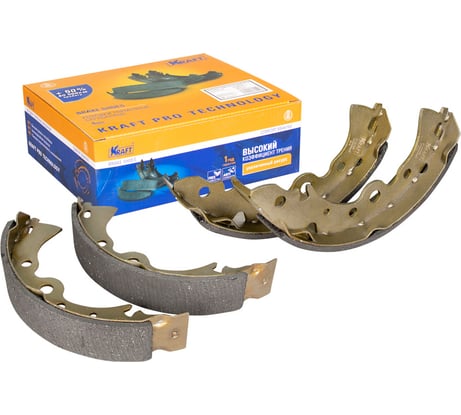 Колодки тормозные барабанные Nissan Almera Classic (B10) (06-) KRAFT KT 091546