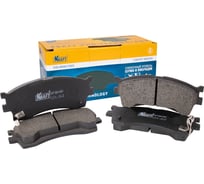Колодки дисковые передние Kia Rio (00-05) / Spectra (04-09) KRAFT KT 091467