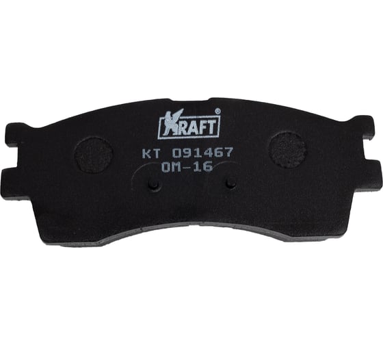 Колодки дисковые передние Kia Rio (00-05) / Spectra (04-09) KRAFT KT 091467