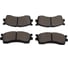 Колодки дисковые передние Kia Rio (00-05) / Spectra (04-09) KRAFT KT 091467 1