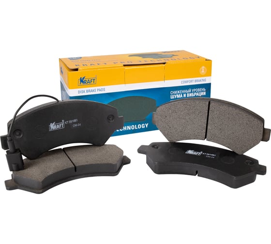 Колодки дисковые передние Citroen Jumper (06-) / Fiat Ducato (06-) / Peugeot Boxer (07-) KRAFT KT 091481 1