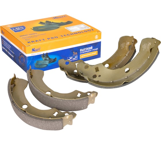 Колодки тормозные барабанные Nissan Almera II (N16) (00-) KRAFT KT 091547 1