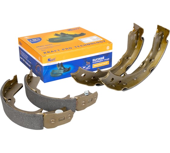 Колодки тормозные барабанные Subaru Forester (97-08), Impreza (92-00) KRAFT KT 091600
