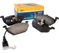 Колодки дисковые передние Skoda Octavia (96-12), Fabia / Volkswagen Polo (99-14), (01-10) KRAFT KT 091464