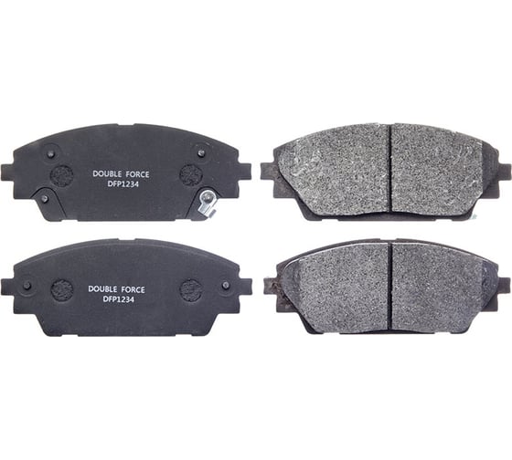 Колодки тормозные дисковые DFP1234 Double Force 1738067