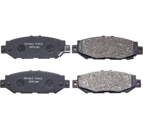 Колодки тормозные дисковые DFP1185 Double Force 154227