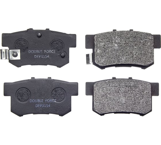 Колодки тормозные дисковые DFP3154 Double Force 154691 1