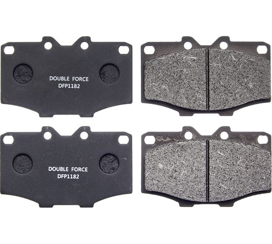 Колодки тормозные дисковые DFP1182 Double Force 163191
