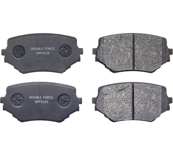 Колодки тормозные дисковые DFP3132 Double Force 154247