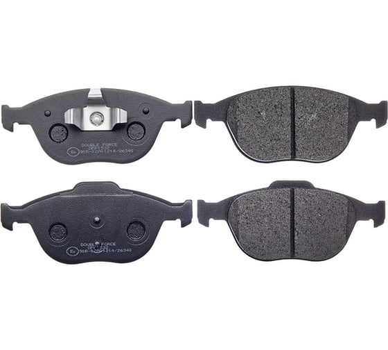 Колодки тормозные дисковые DFP1532 Double Force 154326