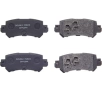 Колодки тормозные дисковые DFP1044 Double Force 1739441