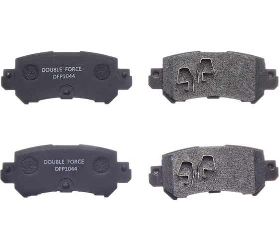 Колодки тормозные дисковые DFP1044 Double Force 1739441 1