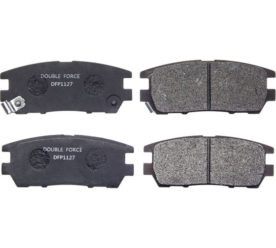 Колодки тормозные дисковые DFP1127 Double Force 154226