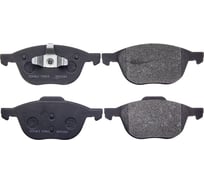 Колодки тормозные дисковые DFP1583 Double Force 161029