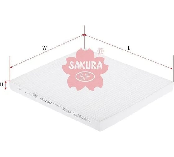 Фильтр салонный Sakura CA2807