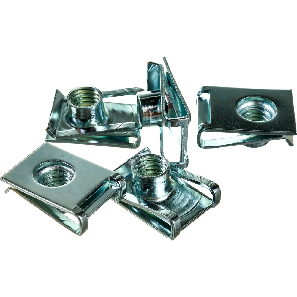 Автомобильная скоба вставка металлическая, резьба 8мм, 25х16.5мм 50шт ...