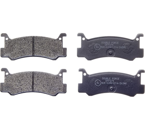 Колодки тормозные дисковые DFP375 Double Force 154194 1