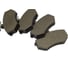 Колодки тормозные дисковые DFP7651 Double Force 154716 1
