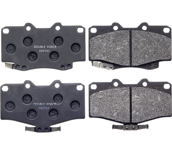 Колодки тормозные дисковые DFP797 Double Force 154249 1