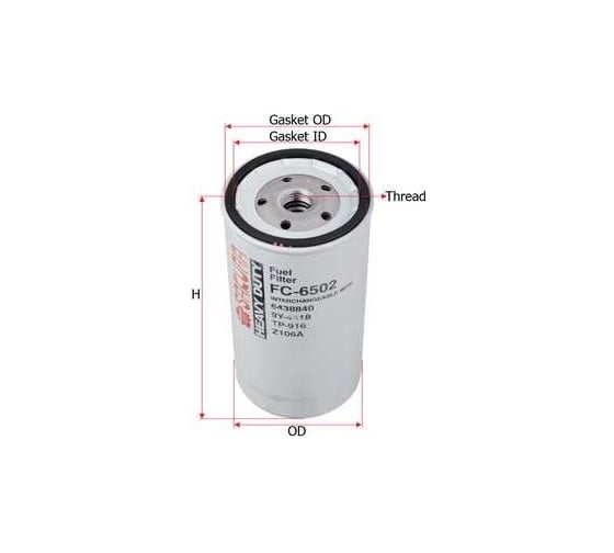 Фильтр топливный Sakura FC6502