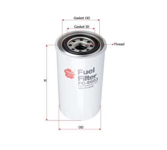 Фильтр топливный Sakura FC5603