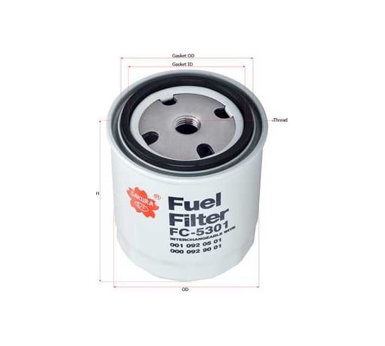 Фильтр топливный Sakura FC5301