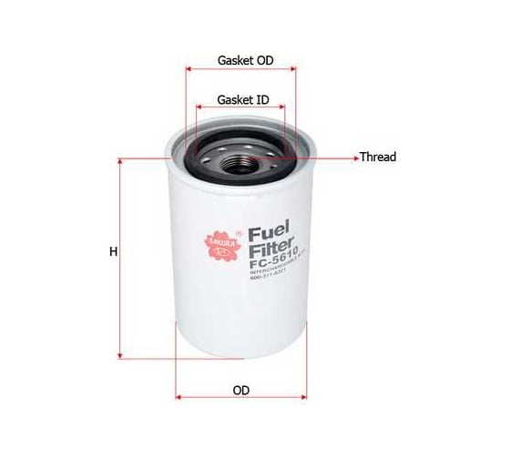 Фильтр топливный Sakura FC5610